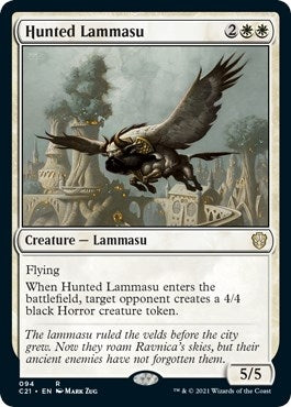 Image for Hunted Lammasu (94) (C21) - Magic: The Gathering