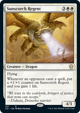 Image for Sunscorch Regent (107) (C21) - Magic: The Gathering
