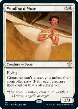 Image for Windborn Muse (111) (C21) - Magic: The Gathering
