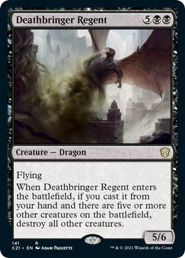 Image for Deathbringer Regent (141) (C21) - Magic: The Gathering