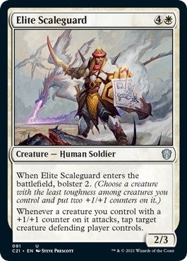 Image for Elite Scaleguard (91) (C21) - Magic: The Gathering