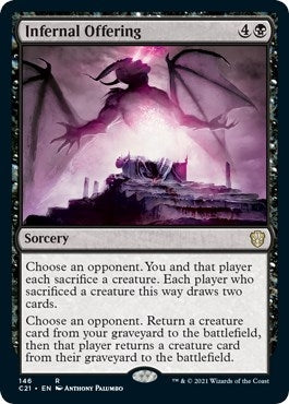 Image for Infernal Offering (146) (C21) - Magic: The Gathering