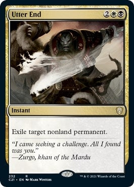 Image for Utter End (232) (C21) - Magic: The Gathering