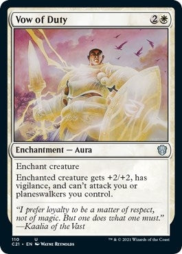 Image for Vow of Duty (110) (C21) - Magic: The Gathering