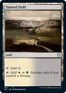 Image for Tainted Field (320) (C21) - Magic: The Gathering