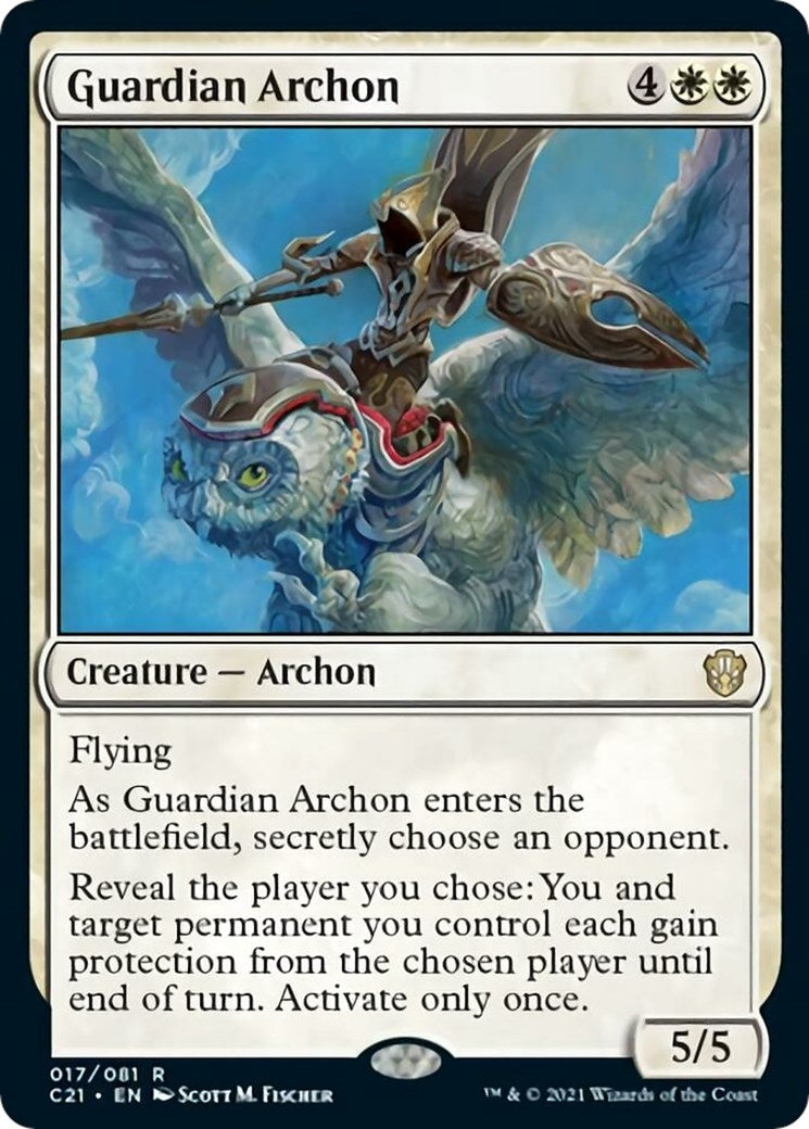 Image for Guardian Archon (17) (C21) - Magic: The Gathering