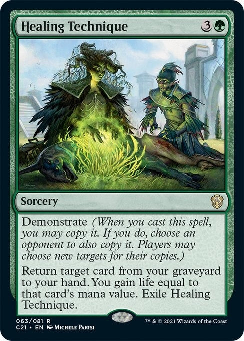 Image for Healing Technique (63) (C21) - Magic: The Gathering