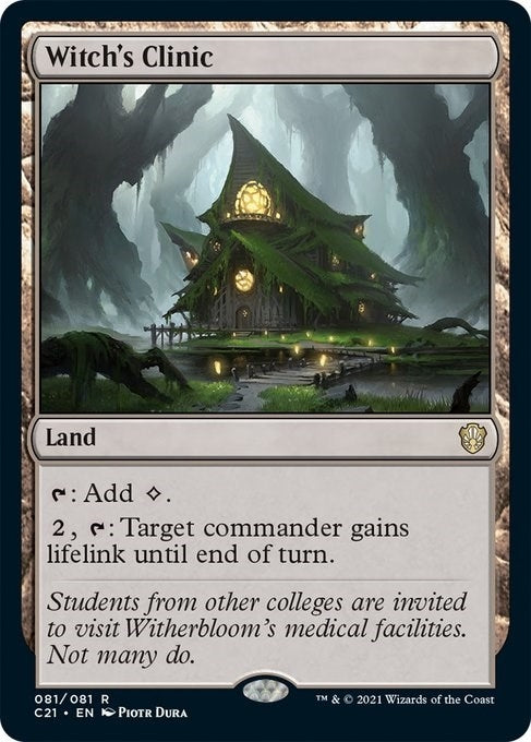 Image for Witch's Clinic (81) (C21) - Magic: The Gathering
