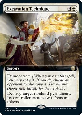 Image for Excavation Technique (Extended Art) (343) (C21) - Magic: The Gathering