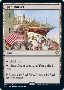 Image for High Market (293) (C21) - Magic: The Gathering