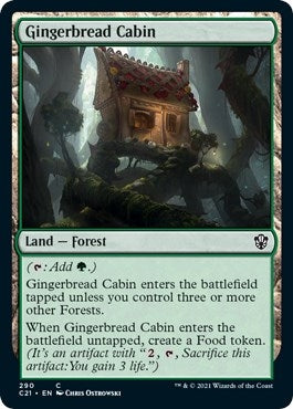 Image for Gingerbread Cabin (290) (C21) - Magic: The Gathering
