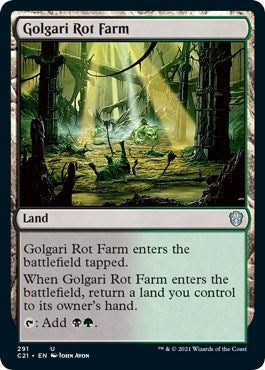 Image for Golgari Rot Farm (291) (C21) - Magic: The Gathering