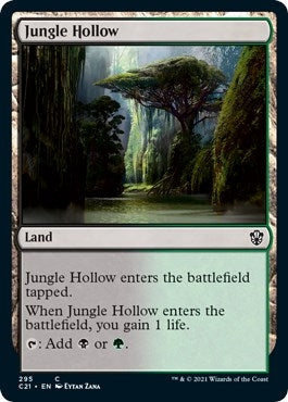 Image for Jungle Hollow (295) (C21) - Magic: The Gathering