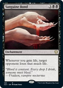 Image for Sanguine Bond (153) (C21) - Magic: The Gathering