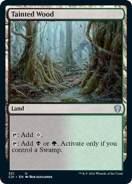 Image for Tainted Wood (321) (C21) - Magic: The Gathering