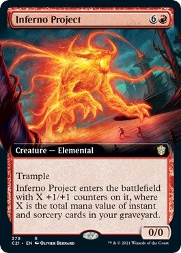 Image for Inferno Project (Extended Art) (379) (C21) - Magic: The Gathering