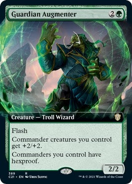 Image for Guardian Augmenter (Extended Art) (389) (C21) - Magic: The Gathering