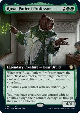 Image for Ruxa, Patient Professor (Extended Art) (393) (C21) - Magic: The Gathering