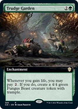 Image for Trudge Garden (Extended Art) (396) (C21) - Magic: The Gathering