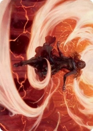Image for Crackle with Power Art Card (12) (ASSTX) - Magic: The Gathering