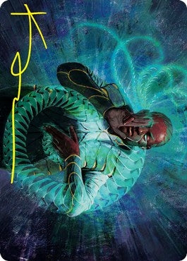 Image for Biomathematician Art Card (Gold-Stamped Signature) (21) (ASSTX) - Magic: The Gathering