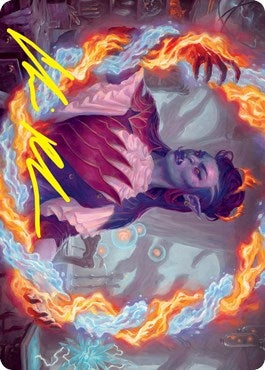 Image for Rootha, Mercurial Artist Art Card (Gold-Stamped Signature) (38) (ASSTX) - Magic: The Gathering
