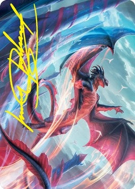 Image for Galazeth Prismari Art Card (Gold-Stamped Signature) (58) - Magic: The Gathering