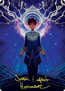 Image for Brainstorm Art Card (Gold-Stamped Signature) (65) - Magic: The Gathering