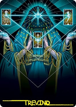 Image for Strategic Planning Art Card (Gold-Stamped Signature) (68) - Magic: The Gathering