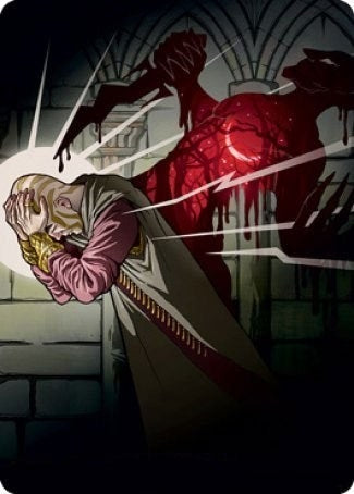 Image for Agonizing Remorse Art Card (70) (ASSTX) - Magic: The Gathering