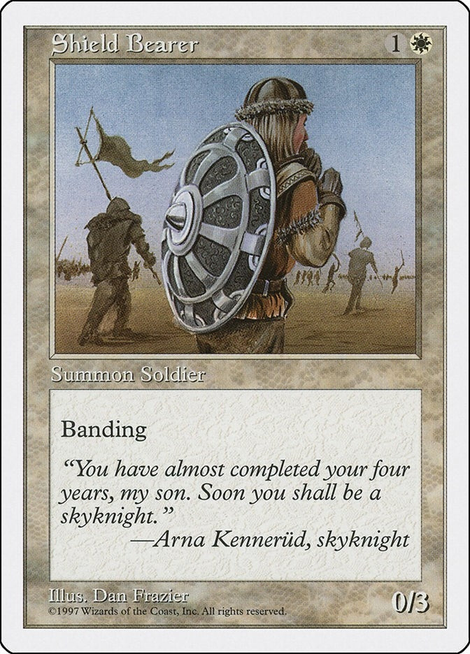 Image for Shield Bearer - Magic: The Gathering