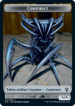 Image for Construct (022) // Treasure Double-Sided Token (22 // 7) (C21) - Magic: The Gathering
