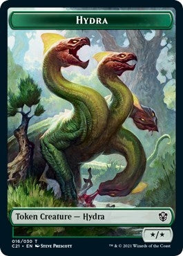 Image for Hydra // Boar Double-Sided Token (16 // 12) (C21) - Magic: The Gathering