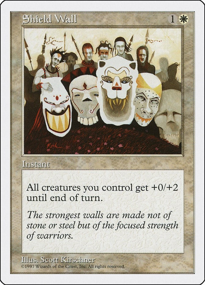 Image for Shield Wall - Magic: The Gathering