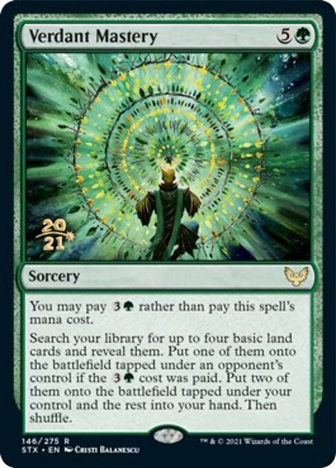 Image for Verdant Mastery (146) - Magic: The Gathering