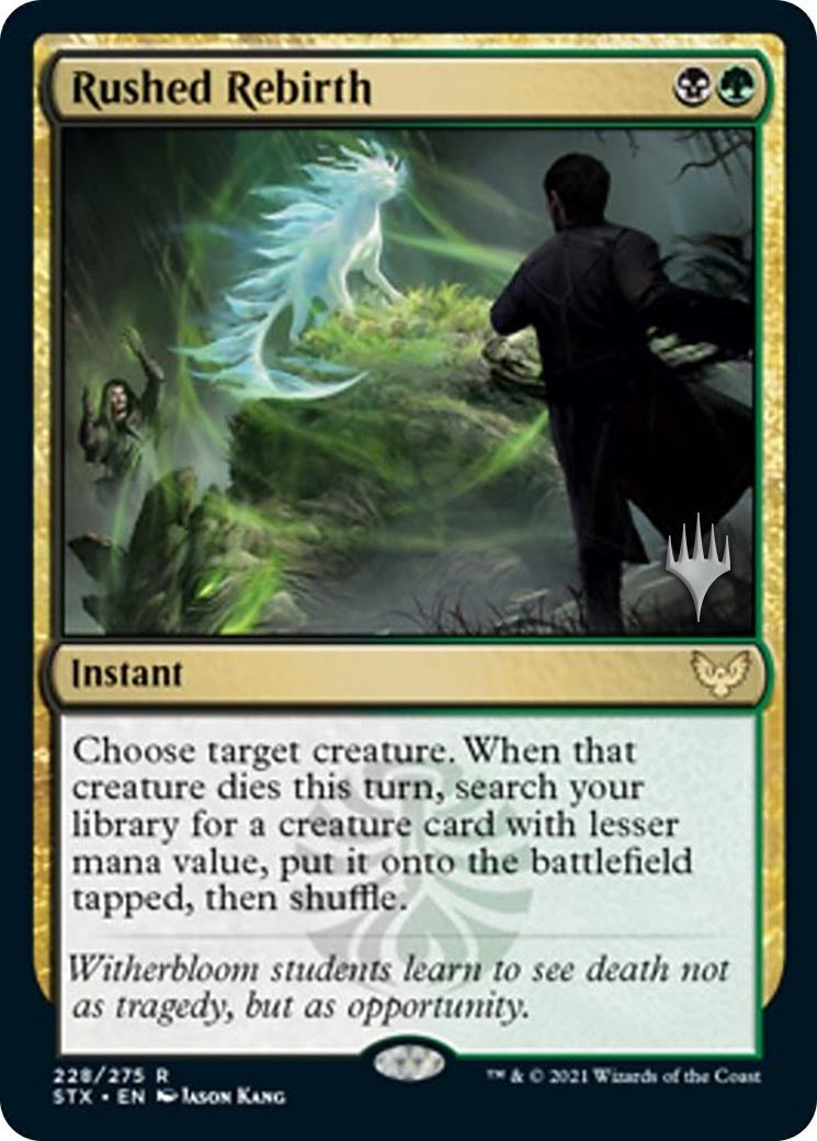 Image for Rushed Rebirth (228) (PPSTX) - Magic: The Gathering
