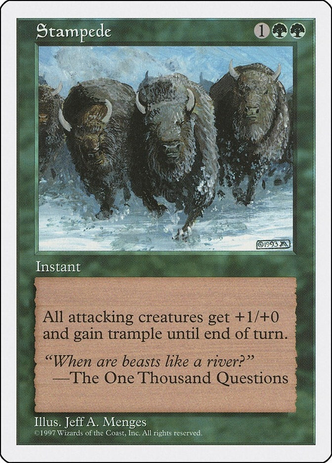 Image for Stampede - Magic: The Gathering