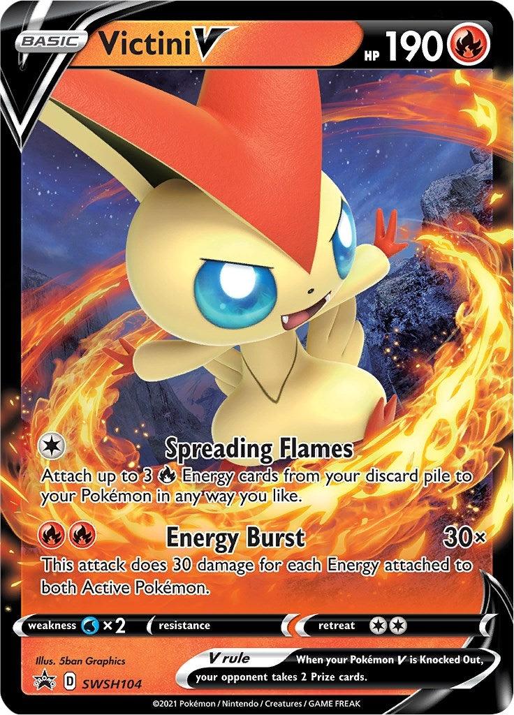 Image for Victini V - SWSH104 (SWSH104) (SWSD) - Pokemon
