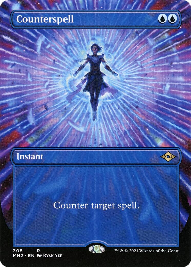 Image for Counterspell (Borderless) (308) - Magic: The Gathering