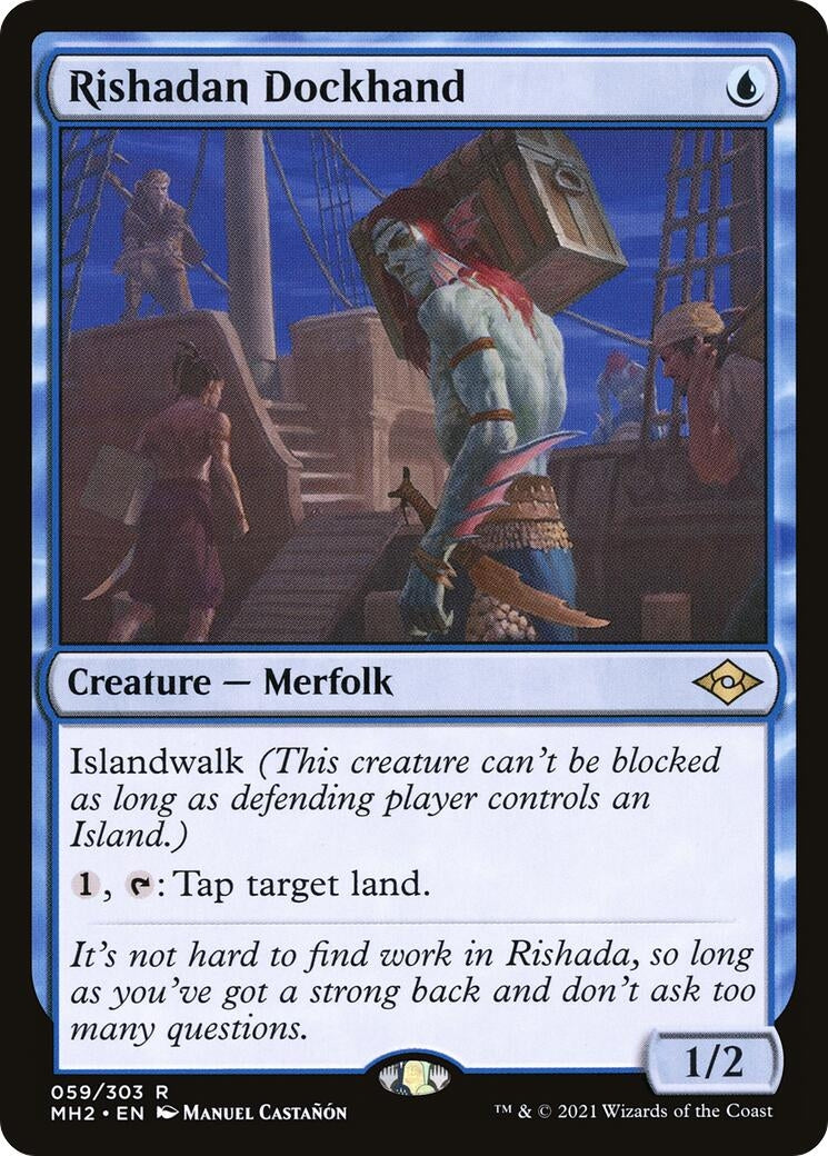 Image for Rishadan Dockhand (59) - Magic: The Gathering