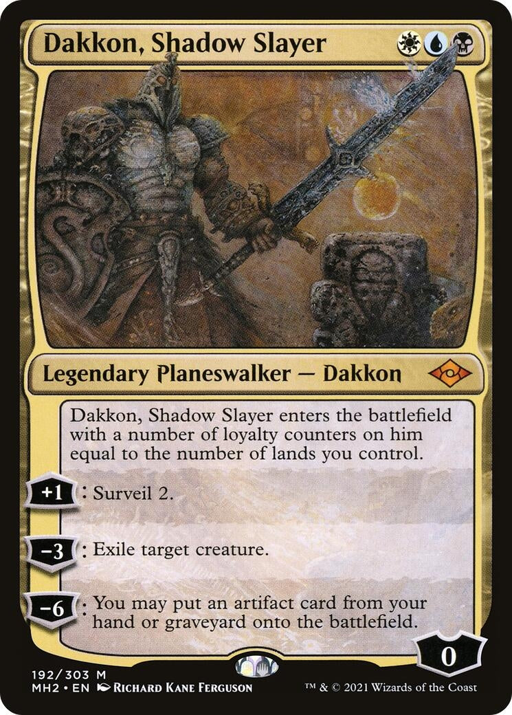 Image for Dakkon, Shadow Slayer (192) - Magic: The Gathering