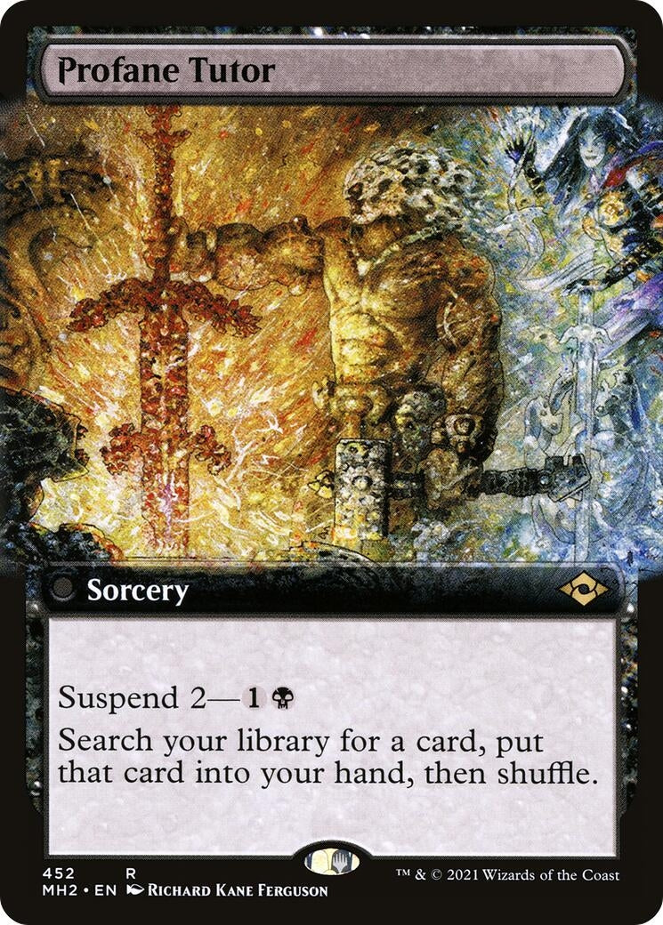 Image for Profane Tutor (Extended Art) (452) - Magic: The Gathering