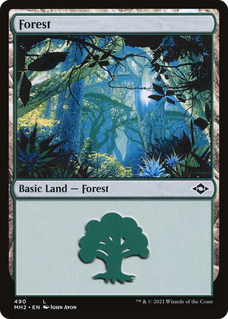 Image for Forest (490) (490) - Magic: The Gathering