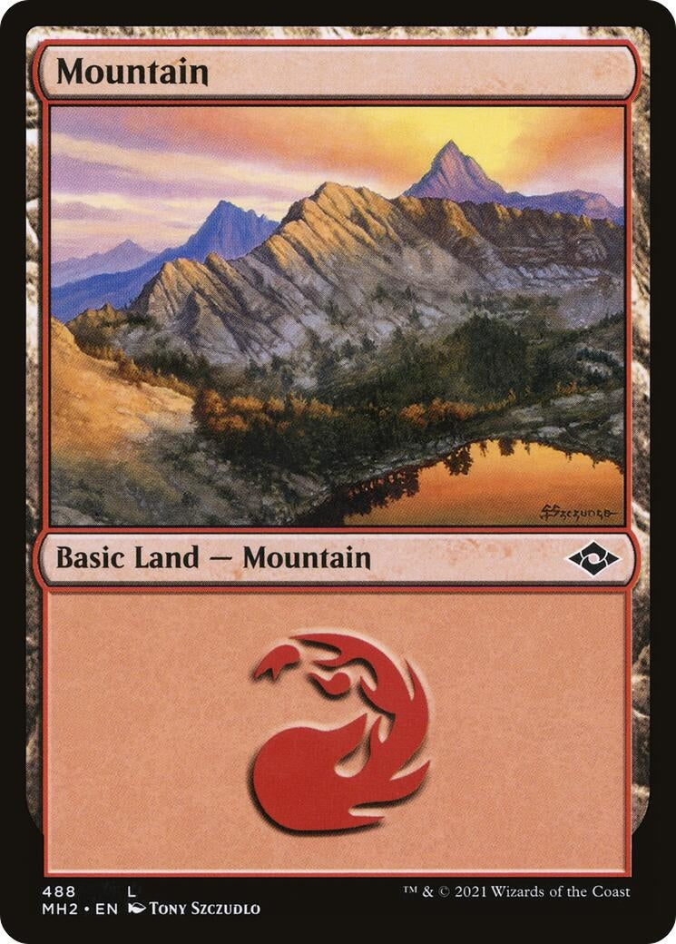 Image for Mountain (488) (488) - Magic: The Gathering