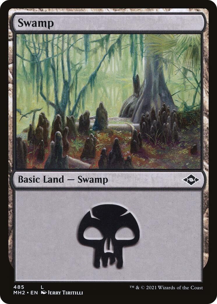 Image for Swamp (485) (485) - Magic: The Gathering