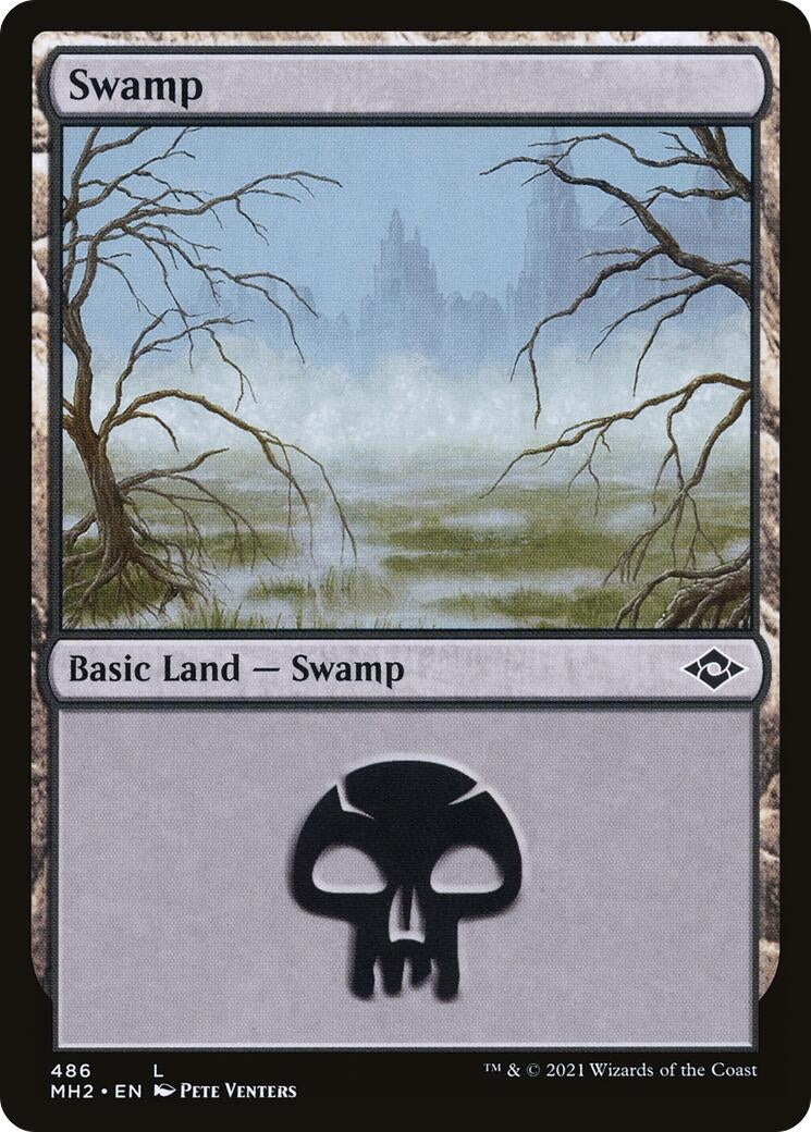 Image for Swamp (486) (486) - Magic: The Gathering