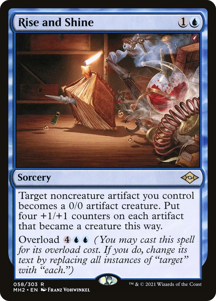 Image for Rise and Shine (58) - Magic: The Gathering
