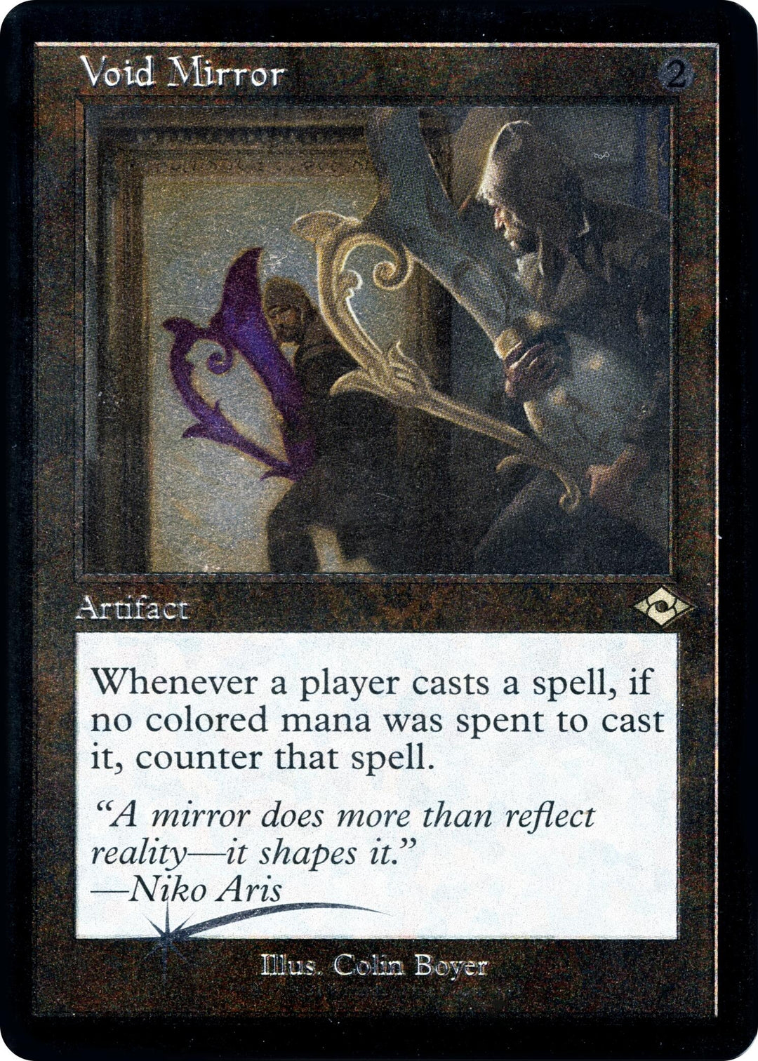 Image for Void Mirror (Retro Frame) (Foil Etched) (435) - Magic: The Gathering