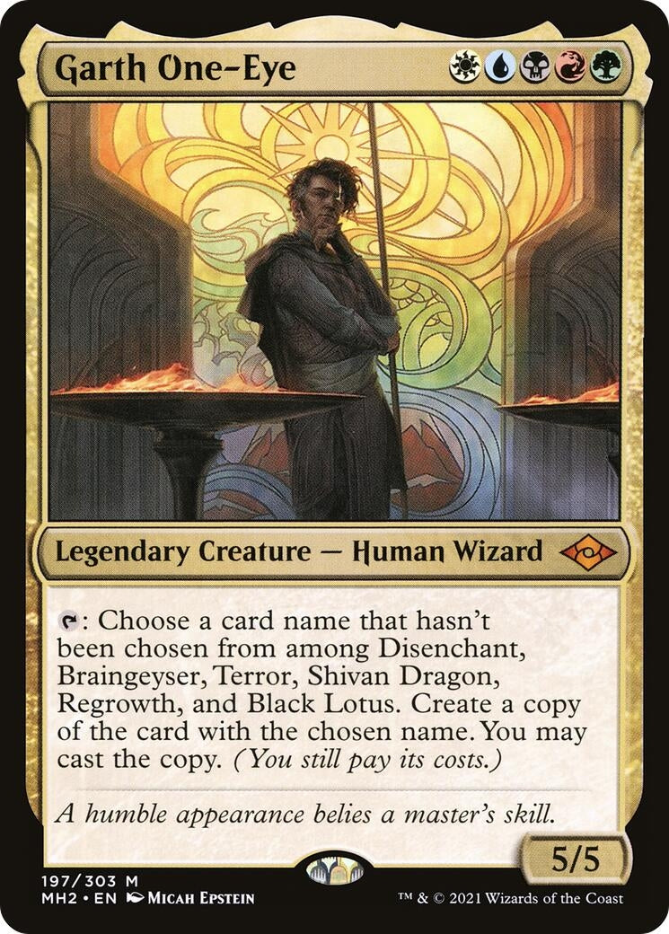 Image for Garth One-Eye (197) - Magic: The Gathering