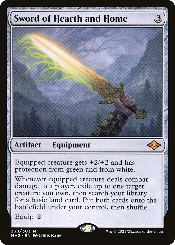 Image for Sword of Hearth and Home (238) - Magic: The Gathering